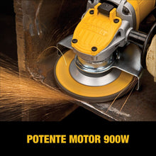 Cargar imagen en el visor de la galería, PULIDORA 4.1/2 900W SWICHE PALETA INDUS. DEWALT DWE4120-B3