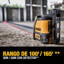 Cargar imagen en el visor de la galería, NIVEL LASER AUTONIVELNTE EN CRUZ BASE MAGNETICA) (VISI LUZ 15 MTRS DW088K-AR DEWALT