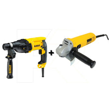 Cargar imagen en el visor de la galería, TALADRO ROTO. 800W 3 MOD + PULIDORA 4.1/2 DEWALT D25133K-B3E