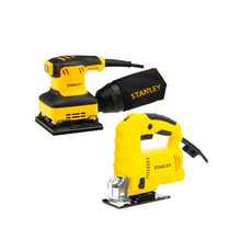 Cargar imagen en el visor de la galería, Caladora eléctrica SJ60K-B3 + Lijadora Orbital SS24 STANLEY SJ60K-B3C