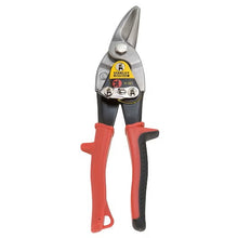 Cargar imagen en el visor de la galería, Tijera Lamina Aviación Izquierda Roja 10 Stanley 14562