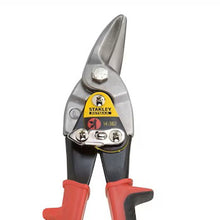 Cargar imagen en el visor de la galería, Tijera Lamina Aviación Izquierda Roja 10 Stanley 14562