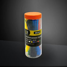 Cargar imagen en el visor de la galería, Amarra Plástica Colores 50 pcs 2.5MM X 6 (150MM)