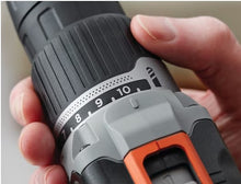 Cargar imagen en el visor de la galería, TALADRO 3/8 20V INALAMBRICO BCD704C1 BLACK+DECKER