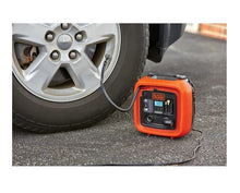 Cargar imagen en el visor de la galería, Inflador multiproposito 12v pantalla led BDINF12-LA Black+dekcer