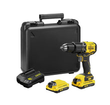 Cargar imagen en el visor de la galería, Taladro Perc. Brushless 1/2 20V 2 bat. Sbd715C2K-B3 Stanley