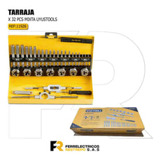 Cargar imagen en el visor de la galería, Tarraja X 32 Pcs Mixta TRA32U Uyustools