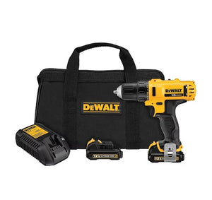 Taladro Atornillador 3/8 12v 2 baterías cargador DCD710S2 Dewalt