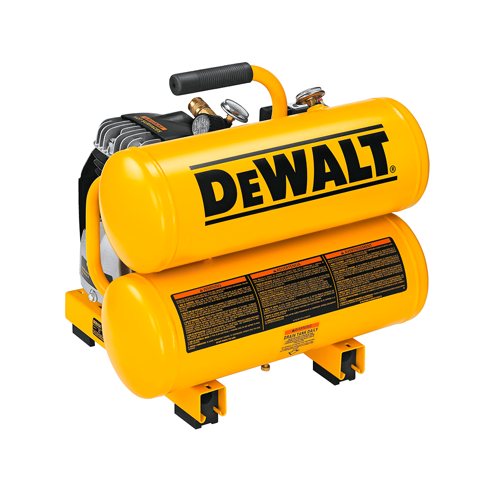 COMPRESOR LUBRI 4 GALON  100-120 PSI MAX 1 SALIDA DEWALT D55151